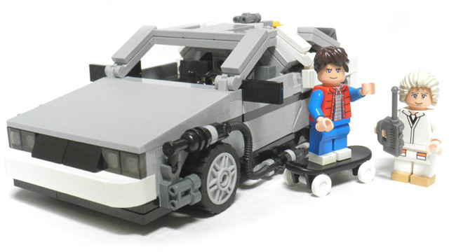 DeLorean Lego par la Team BTTF